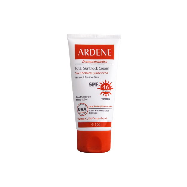 کرم-ضد-آفتاب-رنگی-SPF46-آردن-فاقد-جاذب-های-شیمیایی-مناسب-پوست-های-معمولی-و-حساس-۵۰-گرم---Ardene-Total-Sunblock-Tinted-Cream-No-Chemical-Sunscreens-SPF46-50-g