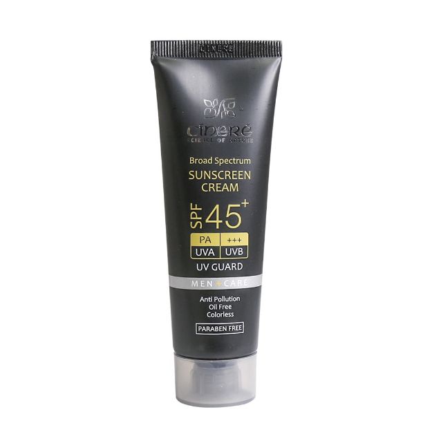 کرم-ضد-آفتاب-آقایان-سینره-SPF45-حجم-50-میلی-لیتر---Cinere-Active-Sunscreen-Cream-SPF45-For-Men-50-ml