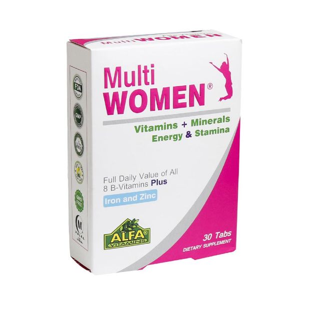 قرص مولتی وومن آلفا ویتامینز - Alfa Vitamins Multi Women Tabs