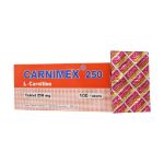 قرص-کارنیمکس-ال-کارنیتین-250-میلی-گرم-شهر-دارو-100-عدد---Shahr-darou-Carnimex-250-L-Carnitine-100-Tabs
