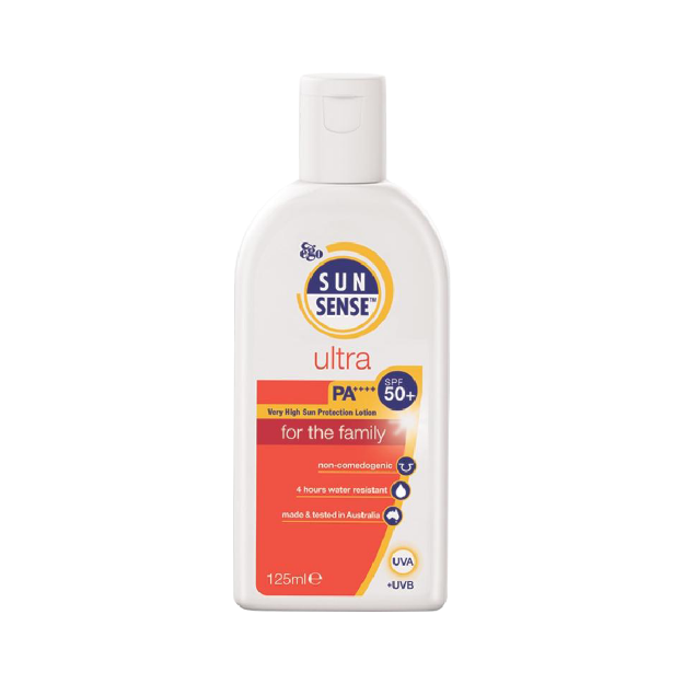 لوسیون-ضد-آفتاب-سان-سنس-اولترا-میلک-⁺SPF50-ایگو-۱۲۵-میلی-لیتر---Ego-Sunsense-Ultra-Milk-SPF50⁺-lotion-125-ml