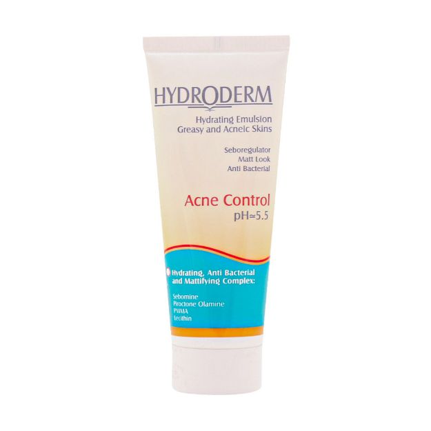 امولسیون مرطوب کننده پوست چرب هیدرودرم ۴۰ میلی لیتر - Hydroderm Hydrating Emulsion Acne Control Oily Skins 40 ml