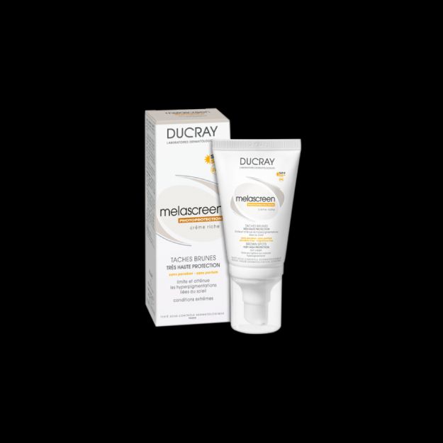 کرم-ضد-آفتاب-ملاسکرین-ریچ-دوکری-SPF50-مناسب-پوست-های-معمولی-تا-خشک-۴۰-میلی-لیتر---Ducray-Melascreen-Rich-SPF50+-Crem-For-Normal-And-Dry-Skins-40-ml