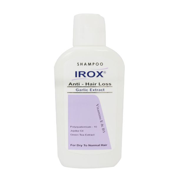 شامپو-سیر-ایروکس-مناسب-موهای-خشک-تا-معمولی-۲۰۰-گرم---Irox-Garlic-Extract-Shampoo-200-g