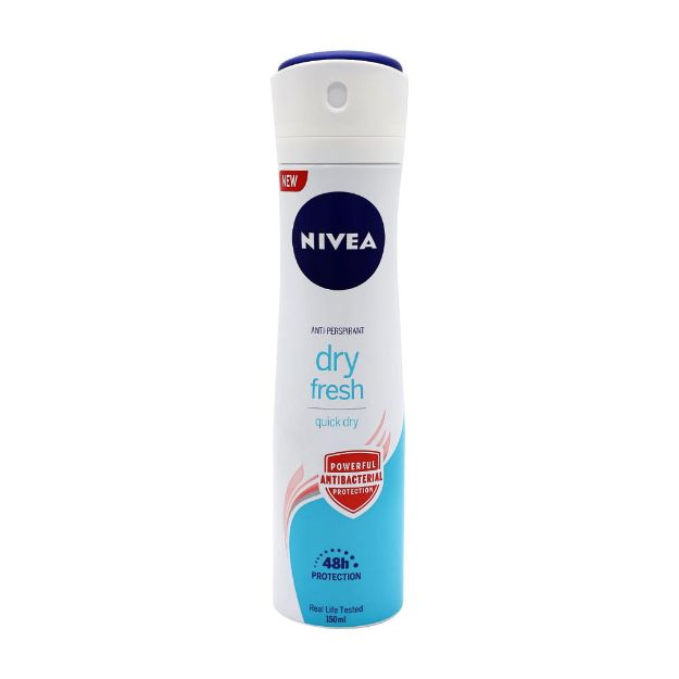 اسپری-ضد-تعریق-نیوآ-مدل-درای-فرش-مخصوص-بانوان-۱۵۰-میلی-لیتر---Nivea-Dry-Fresh-Spray-For-Women-150-ml