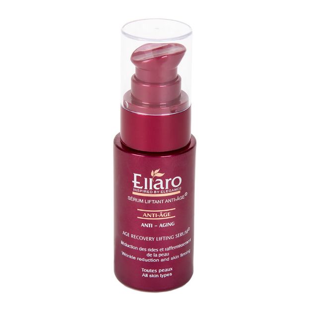 سرم-ایج-ریکاوری-ضد-چروک-الارو-با-خاصیت-لیفتینگ-قوی-30-میلی-‎لیتر---Ellaro-Age-Recovery-Lifting-Serum-For-All-Skins-30-ml
