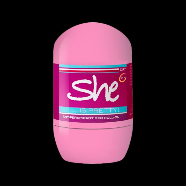رول-ضد-تعریق-شی-مدل-ایز-پرتی-مخصوص-بانوان-۴۰-میلی-لیتر---She-Is-Pretty-Deo-Roll-On-40-ml