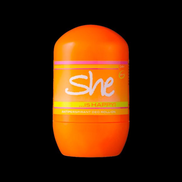 رول-ضد-تعریق-شی-مدل-ایز-هپی-مخصوص-بانوان-۴۰-میلی-لیتر---She-Is-Happy-Deo-Roll-On-40-ml