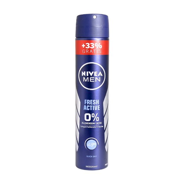 اسپری-ضد-تعریق-نیوآ-مدل-فرش-اکتیو-مخصوص-آقایان-۱۵۰-میلی-لیتر---Nivea-Fresh-Active-Spray-For-Men-150-ml