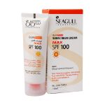 کرم-ضد-آفتاب-SPF100-سی-گل-مناسب-برای-انواع-پوست-۴۰-میلی-لیتر---Seagull-Sunscreen-cream-SPF100-40-ml