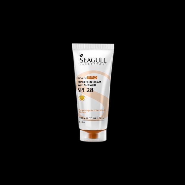 ضد-آفتاب-فاقد-چربی-SPF28-سی-گل-مناسب-پوست-های-چرب-و-معمولی-۴۰-میلی-لیتر---Seagull-Sunscreen-Cream-SPF28-Oil-Free-40-ml