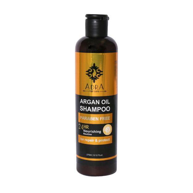 شامپو-مراقبت-کننده-و-ترمیم-کننده-آدرا-حاوی-روغن-آرگان-270-میلی-لیتر---Adra-Argan-Oil-Shampoo-for-repair-&-Protect-270-ml