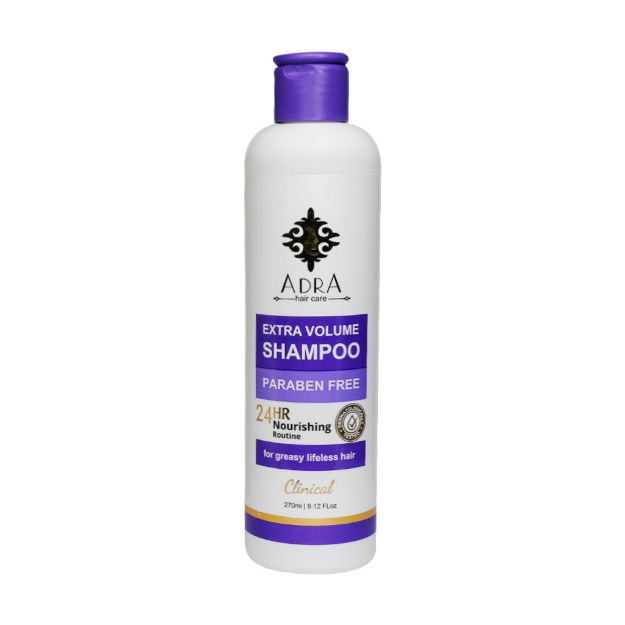 شامپو-حجم-دهنده-موهای-چرب-آدرا-270-میلی-لیتر---Adra-Shampoo-for-Richness-&-Volume-270-ml