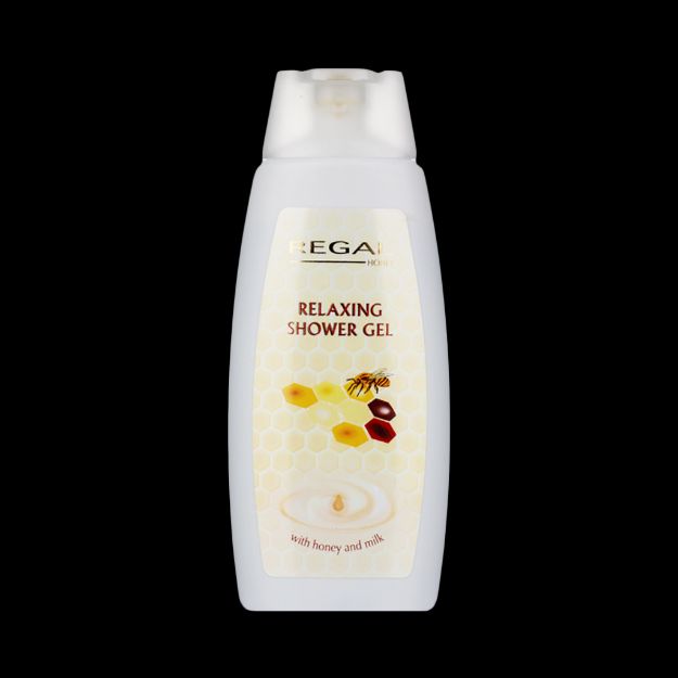 شامپو-بدن-شیر-و-عسل-رگال-۲۵۰-میلی-لیتر---Regal-Honey-relaxing-Shower-Gel-250-ml