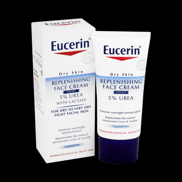 کرم-مرطوب-کننده-صورت-5-درصد-اوره-اوسرین-مناسب-پوست-های-خشک-تا-خیلی-خشک-۵۰-میلی-لیتر---Eucerin-Replenishing-Face-Cream-5%-Urea-For-Dry-To-Very-Dry-Skin-50-ml