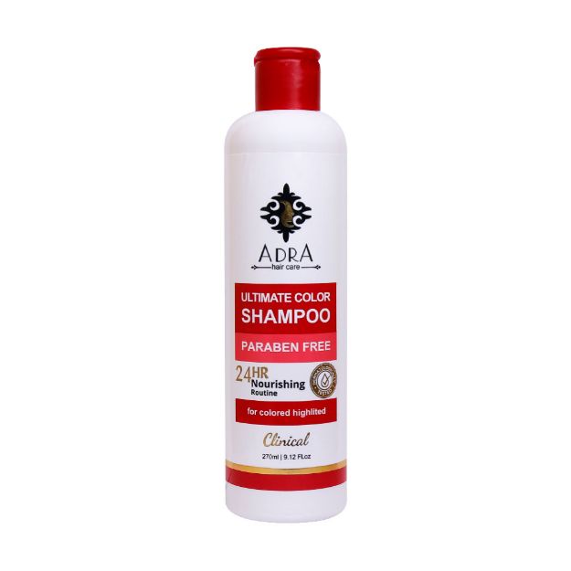 شامپو-موهای-رنگ-شده-آدرا-تثبیت-کننده-رنگ-مو-270-میلی-لیتر---Adra-Colored-Hair-Shampoo-for-Radiant-Color-270-ml