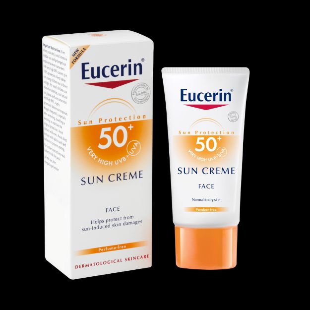 کرم-ضد-آفتاب-پوست-خشک-اوسرین-SPF50-حجم-۵۰-میلی-لیتر---Eucerin-Sun-Creme-SPF-50-For-Dry-Skins-50-ml