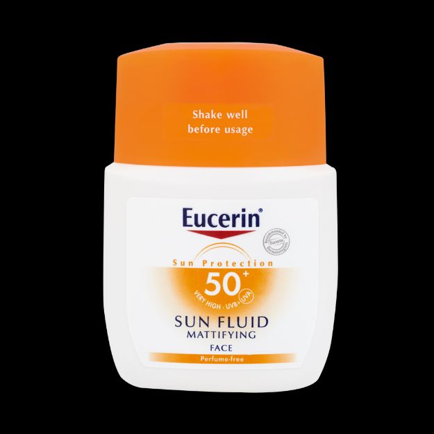 فلوئید-ضد-آفتاب-اوسرین-SPF50-مدل-Mattifying-مناسب-پوست-های-معمولی-تا-مختلط-۵۰-میلی-لیتر---Eucerin-Sun-Fluid-Mattifying-SPF-50+-For-Normal-To-Combination-Skin-50-ml