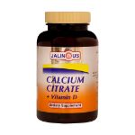 قرص-کلسیم-سیترات-و-ویتامین-D-400-واحد-جالینوس-100-عدد---Jalinus-Calcium-Citrate-And-Vitamin-D-400-IU-100-Tabs