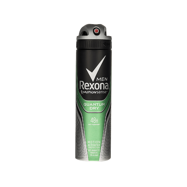 اسپری-ضد-تعریق-مردانه-رکسونا-مدل-کوانتوم-درای-۱۵۰-میلی-لیتر---Rexona-Quantum-Dry-Spray-For-Men-150-ml