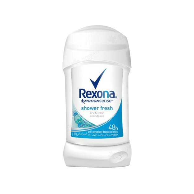 استیک-ضد-تعریق-زنانه-رکسونا-مدل-شاور-فرش-۴۰-گرم---Rexona-Shower-Clean-Fresh-Stick-Deodorant-For-Women-40-g