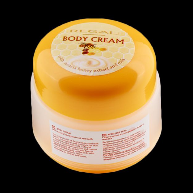 کرم-بدن-حاوی-عصاره-عسل-و-شیر-رگال-هانی-۱۴۵-میلی-لیتر---Regal-Honey-Body-Cream-With-Acacia-Honey-Extract-&-Milk-145-ml