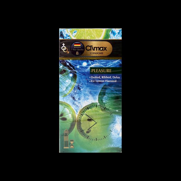 کاندوم-خاردار-شیاردار-و-تاخیری-کلایمکس-مدل-Pleasure-بسته-۱۲-عددی---Climax-Pleasure-Dotted-Ribbed-Delay-Condoms-12-pcs