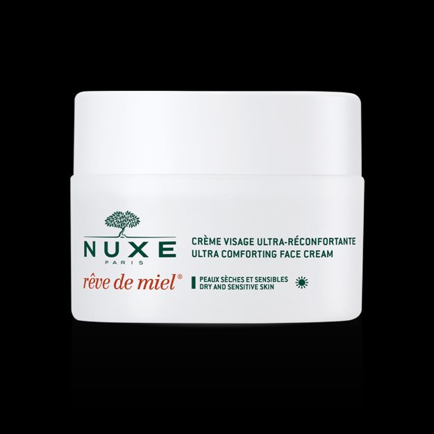 کرم-روز-رودمییل-نوکس-مناسب-پوست-های-خشک-و-حساس-۵۰-میلی-لیتر---Nuxe-Reve-De-Miel-Face-Day-Cream-50-ml