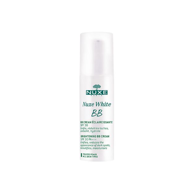 کرم-ضد-آفتاب-رنگی-BB-نوکس-SPF30-مناسب-انواع-پوست-30-میلی-لیتر---Nuxe-White-Brightening-BB-SPF30-Cream-All-Skin-Types-30-ml