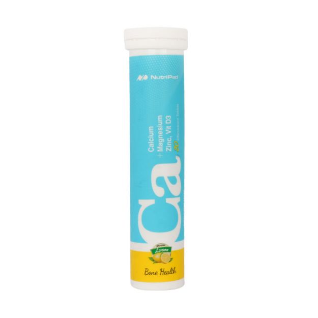 قرص-جوشان-کلسیم-منیزیم-روی-و-ویتامین-D3-نوتری-پاد-20-عدد---Nutri-Pad-Ca-And-Mg-And-Zinc-And-Vit-D3-20-Effervescent-Tabs