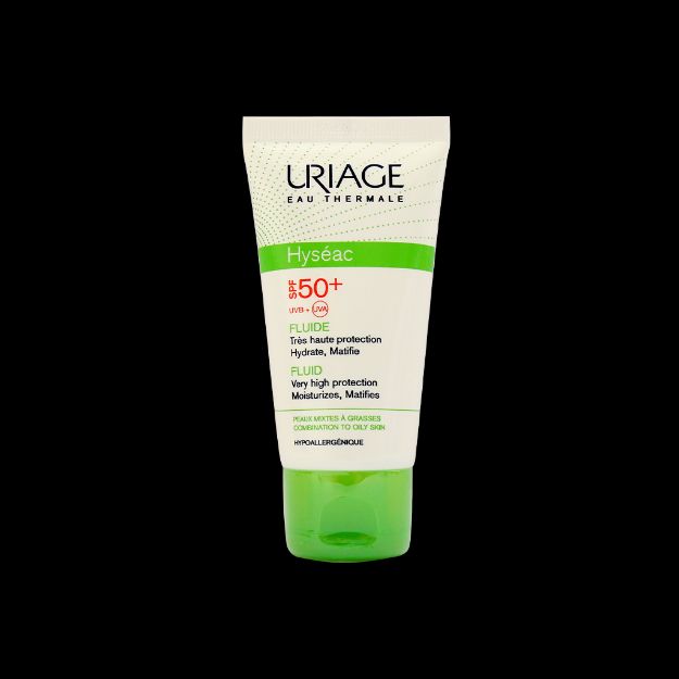 فلویید-ضد-آفتاب-هیسه-اک-⁺SPF50-اوریاژ-مناسب-پوست-های-مختلط-تا-چرب-۵۰-میلی-لیتر---Uriage-Hyseac-Sun-Screen-SPF50⁺-Fluide-For-Combination-And-Oily-Skins-50-ml