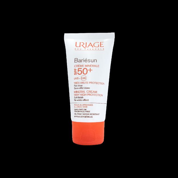 کرم-ضد-آفتاب-بری-سان-مینرال-اوریاژ-SPF50-مناسب-پوست-های-حساس-۵۰-میلی-لیتر---Uriage-Bariesun-Mineral-Sunscreen-SPF50⁺-Cream-For-Sensitive-Skins-50-ml