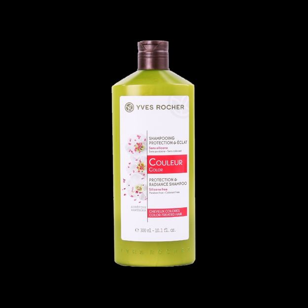 شامپو-تثبیت-کننده-ایوروشه-مخصوص-موهای-رنگ-شده-۳۰۰-میلی-لیتر---Yves-Rocher-Color-Protection-And-Radiance-Shampoo-300-ml
