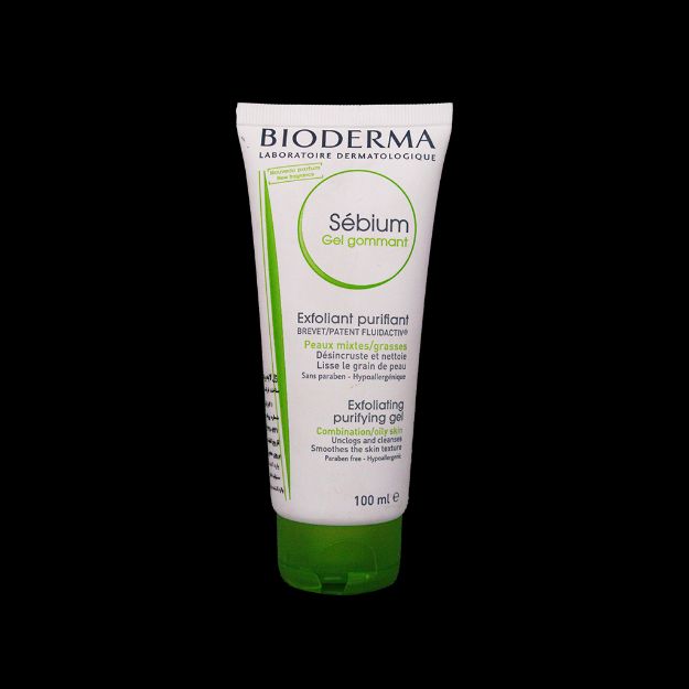 ژل-سبیوم-گمانت-بایودرما-مناسب-پوست-های-مختلط-و-چرب-۱۰۰-میلی-لیتر---Bioderma-Sebium-Gommant-Gel-For-Combination-And-Oily-Skins-100-ml