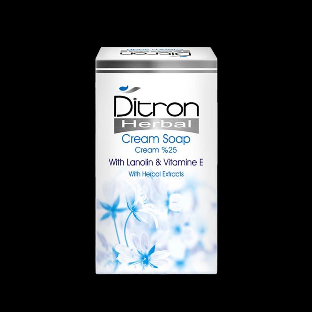 صابون-کرم-دار-25-درصد-دیترون-مناسب-پوست-های-خشک-و-خیلی-خشک-125-گرم---Ditron-Cream-Soap-25%-Cream-With-Lanolin-For-Dry-Skins-25-g