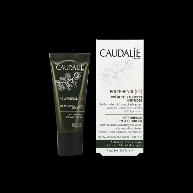 کرم-دور-چشم-و-لب-پلی-فنول-C15-کدلی-۱۵-میلی-لیتر---Caudalie-Polyphenol-C15-Eye-And-Lip-Cream-15-ml