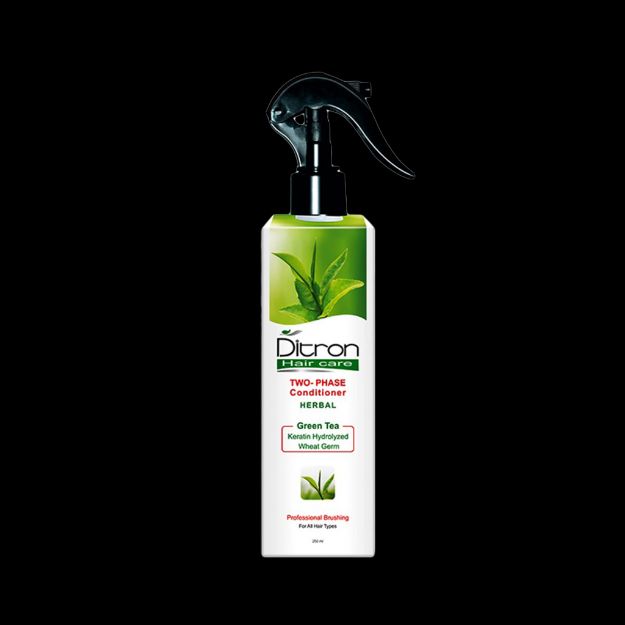 اسپری-دوفاز-گیاهی-دیترون-حاوی-عصاره-چای-سبز-۲۵۰-میلی-لیتر---Ditron-Two-Phase-herbal-Conditioner-spray-250-ml