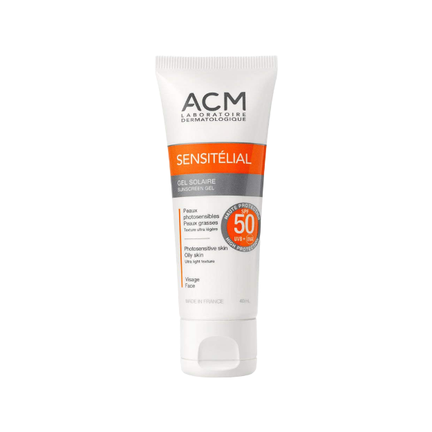 ژل-ضد-آفتاب-سن-سی-تلیال-SPF50-ای-سی-ام-مناسب-پوست-های-چرب-و-دارای-آکنه-۴۰-میلی-لیتر---ACM-Sensitelial-Ecron-Solaire-SPF50-Gel-For-Oily-And-Acne-Skins-40-ml