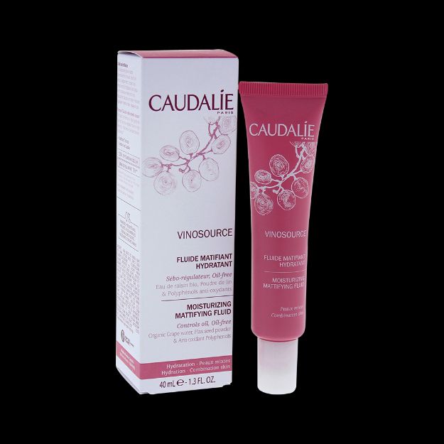 فلویید-مت-وینوسورس-کدلی-مناسب-پوست-مختلط-تا-چرب-۴۰-میلی-لیتر---Caudalie-Vinosource-Moisturizing-Matifyling-Fluid-For-Combination-And-Oily-Skins-40-ml