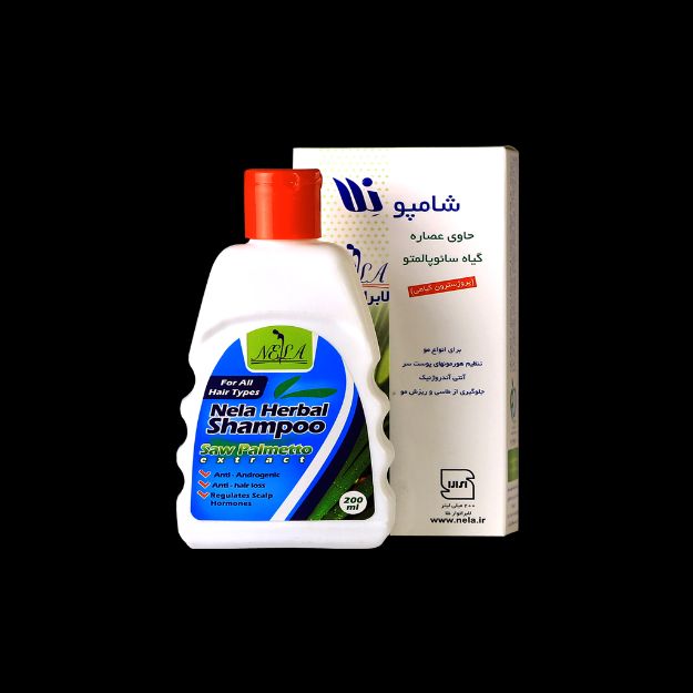 شامپو-سائوپالمتو-نلا-۲۰۰-میلی-لیتر---Nela-Saw-Palmetto-Shampoo-200-ml