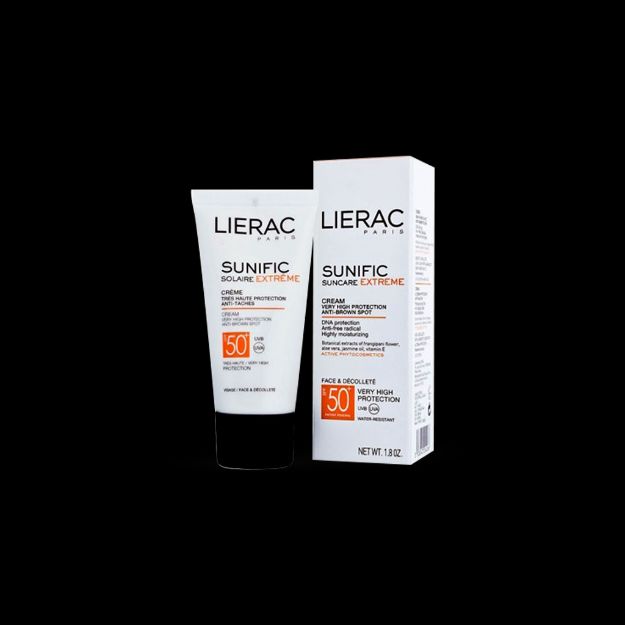 کرم-ضد-آفتاب-و-ضد-لک-لیراک-+SPF50-مدل-سانی-فیک-۵۰-میلی-لیتر---LIERAC-Sunific-Cream-Suncare-Extreme-SPF50+-For-All-Skins-50-ml