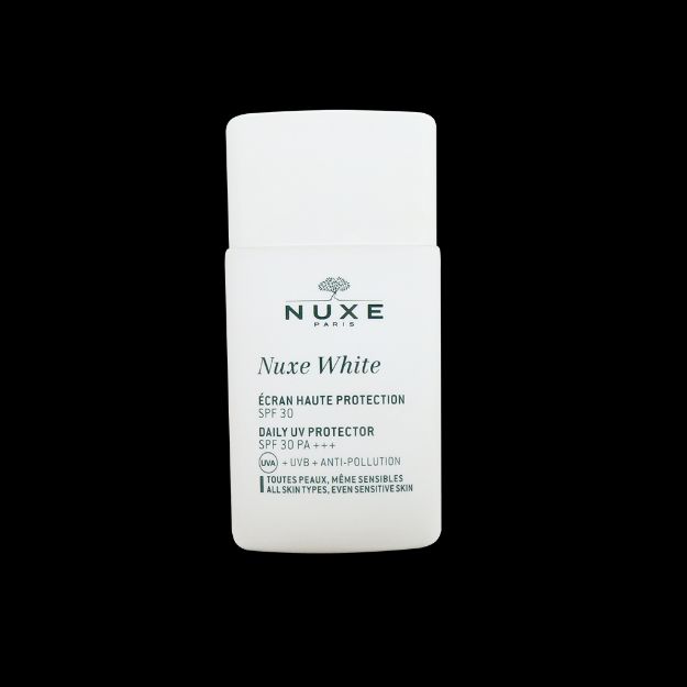 ضد-آفتاب-نوکس-وایت-SPF30-مناسب-انواع-پوست-۳۰-میلی-لیتر---Nuxe-White-Daily-Uv-Protector-Spf30-Pa+++-For-All-Skin-Types-30-ml