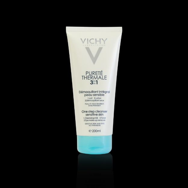 لوسیون-پاک-کننده-سه-کاره-ویشی-مناسب-پوست-های-حساس-۲۰۰-میلی-لیتر---Vichy-3-in-1-Step-Cleanser-lotion-For-Sensitive-Skins-200-ml