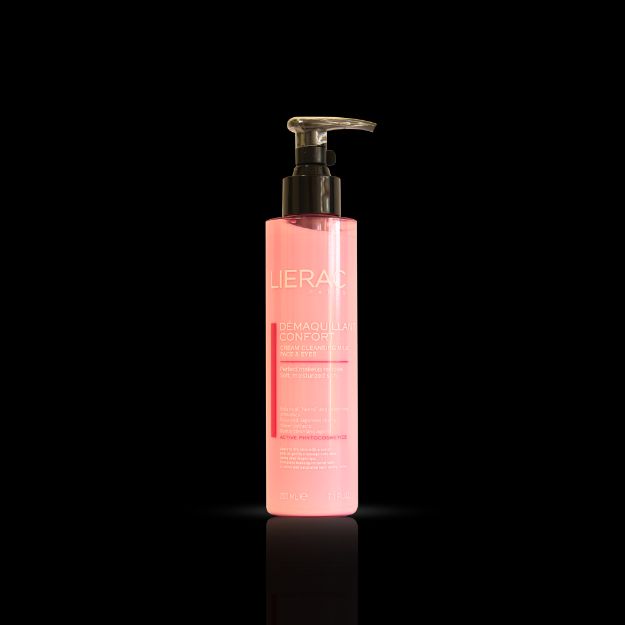 شیر-پاکن-لیراک-مناسب-پوست-های-معمولی-تا-خشک-۲۰۰-میلی-لیتر---Lierac-Cream-Cleansing-Milk-Face-And-Eyes-For-Dry-Skins-200-ml