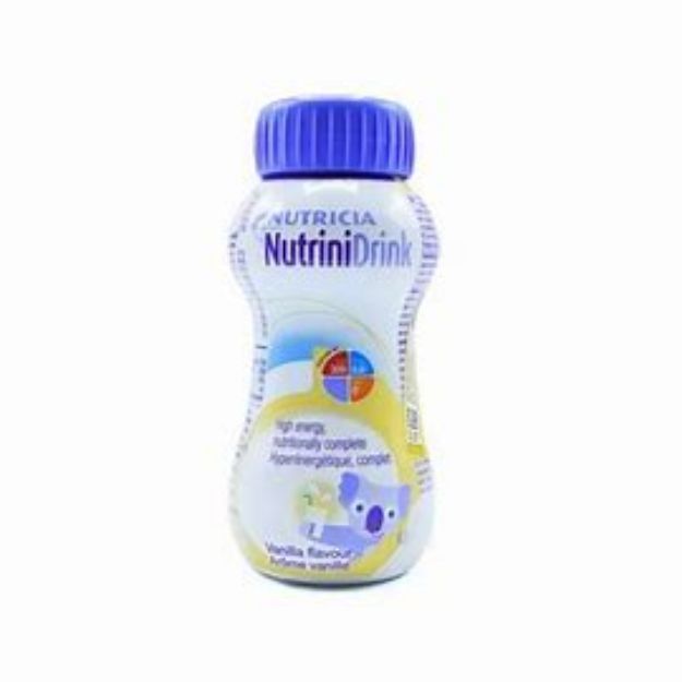 تصویر  نوشیدنی شیر نوترینی درینک نوتریشیا 200 میلی لیتر وانیلیNutrini Drink | مناسب کودکان یک تا دوازده سال
