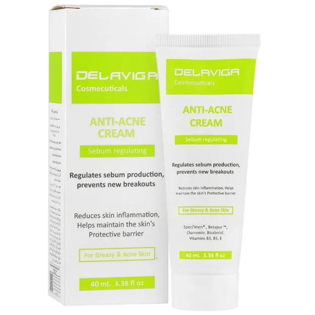 کرم ضدجوش دلاویگا 40 میلی لیتر