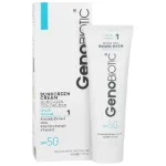 کرم ضد آفتاب پوست های خشک و معمولی بی رنگ ژنوبایوتیک SPF 50