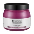ماسک ترمیم کننده موهای فر ویتاپلکس 500 میلی لیتر Vitaplex Curly hair repair mask 500 ml