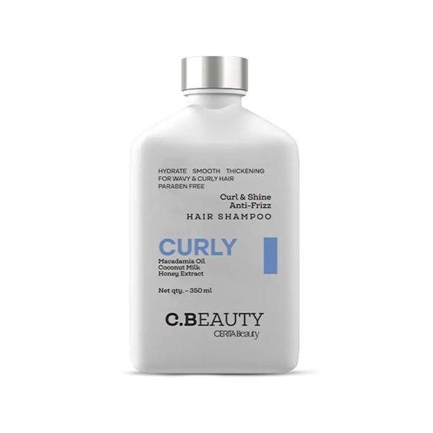 شامپو مخصوص موی فر سی بیوتی 350میل C Beauty Curly Hair Shampoo