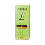کرم ضدآفتاب  رنگی مناسب  پوست چرب و دارای جوش حجم 40 میل اویدرمEviderm Tinted Sunscreen Cream For Fatty and Boils Skin 40 ml